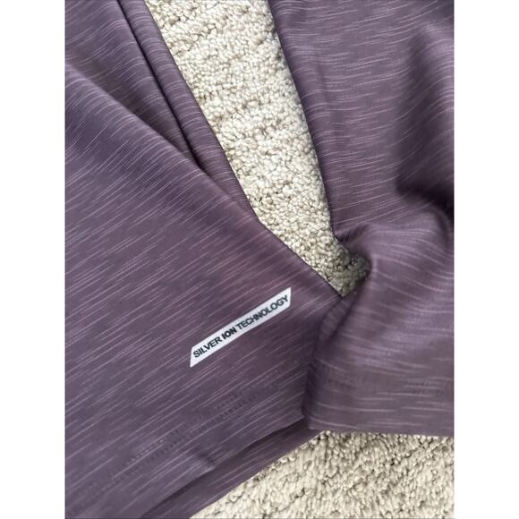 "IRON JOC" Women's Purple Hoodie Silver Ion Technology, Gym XL - Picture 2 of 4